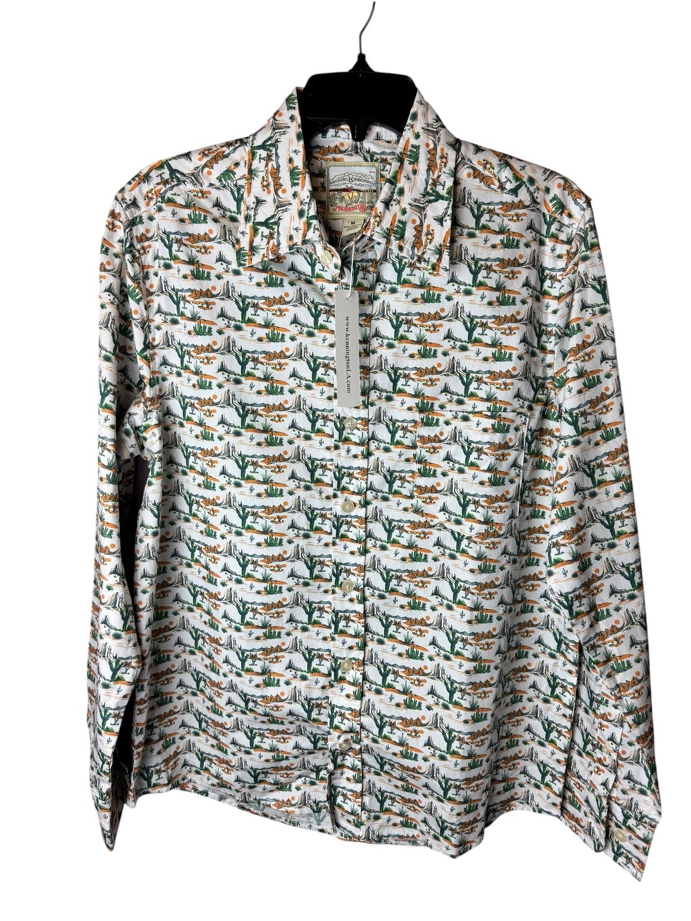 NWT Kennington LA Rocking K Ranchwear Long Sleeve Button Up Shirt M